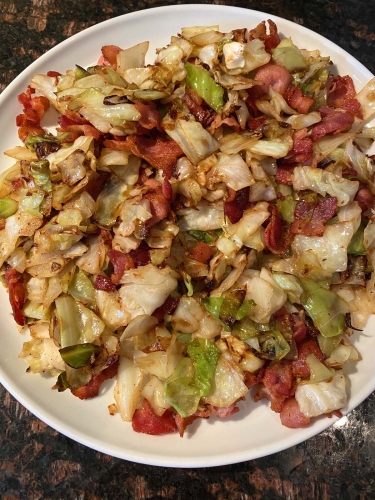 Fried Cabbage With Bacon (7)