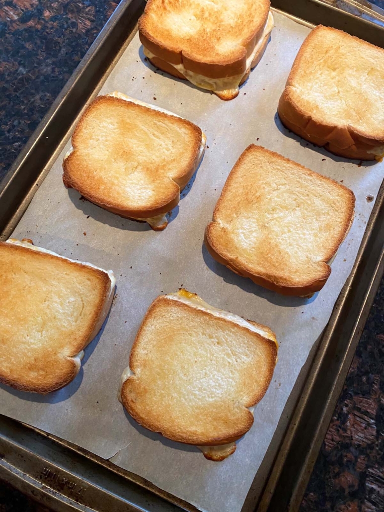 Grilled Cheese Baked In The Oven