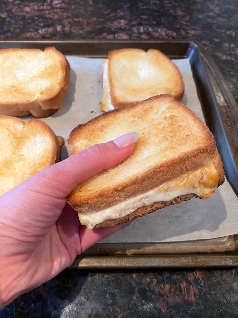 Grilled Cheese In The Oven