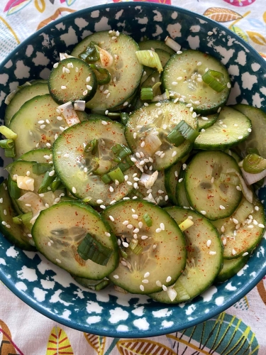Korean Cucumber Salad (1)