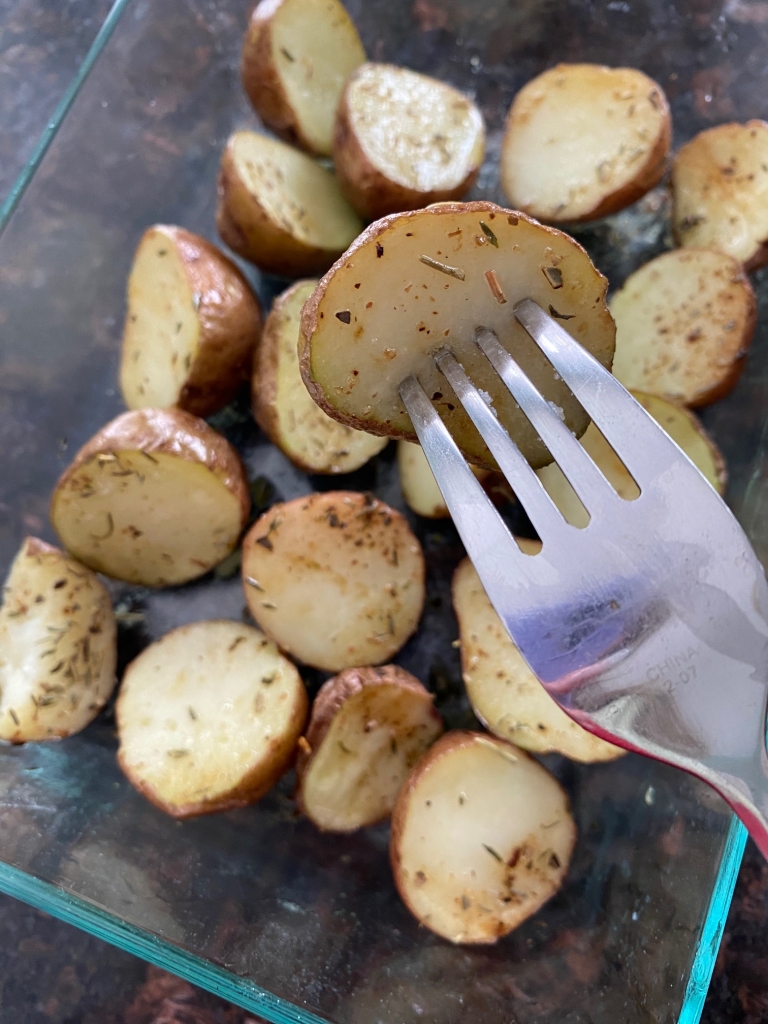 Red Potatoes In Microwave