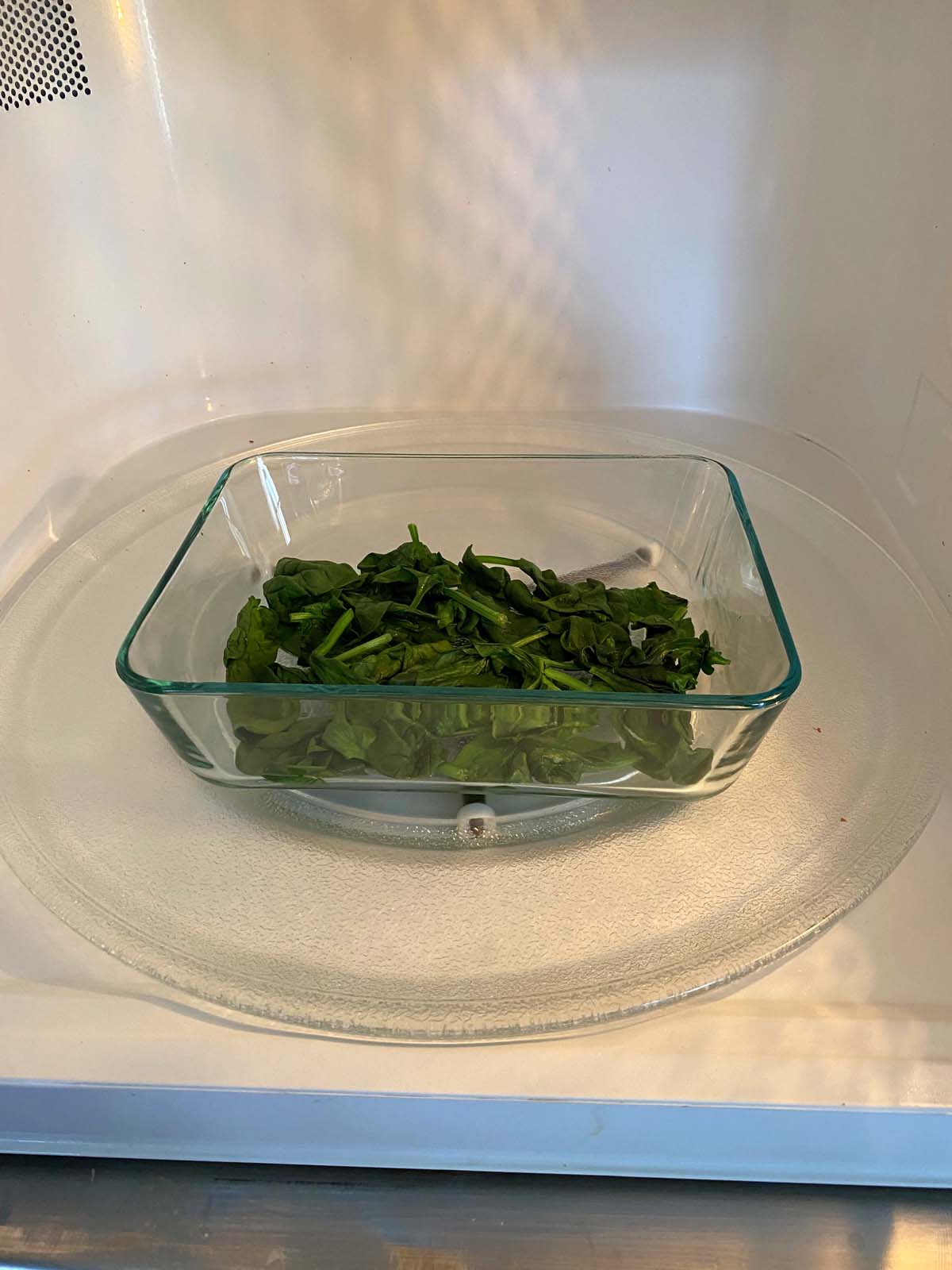 Microwave Steamed Spinach – Melanie Cooks