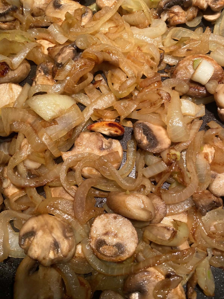 Fried Mushrooms And Onions – Melanie Cooks