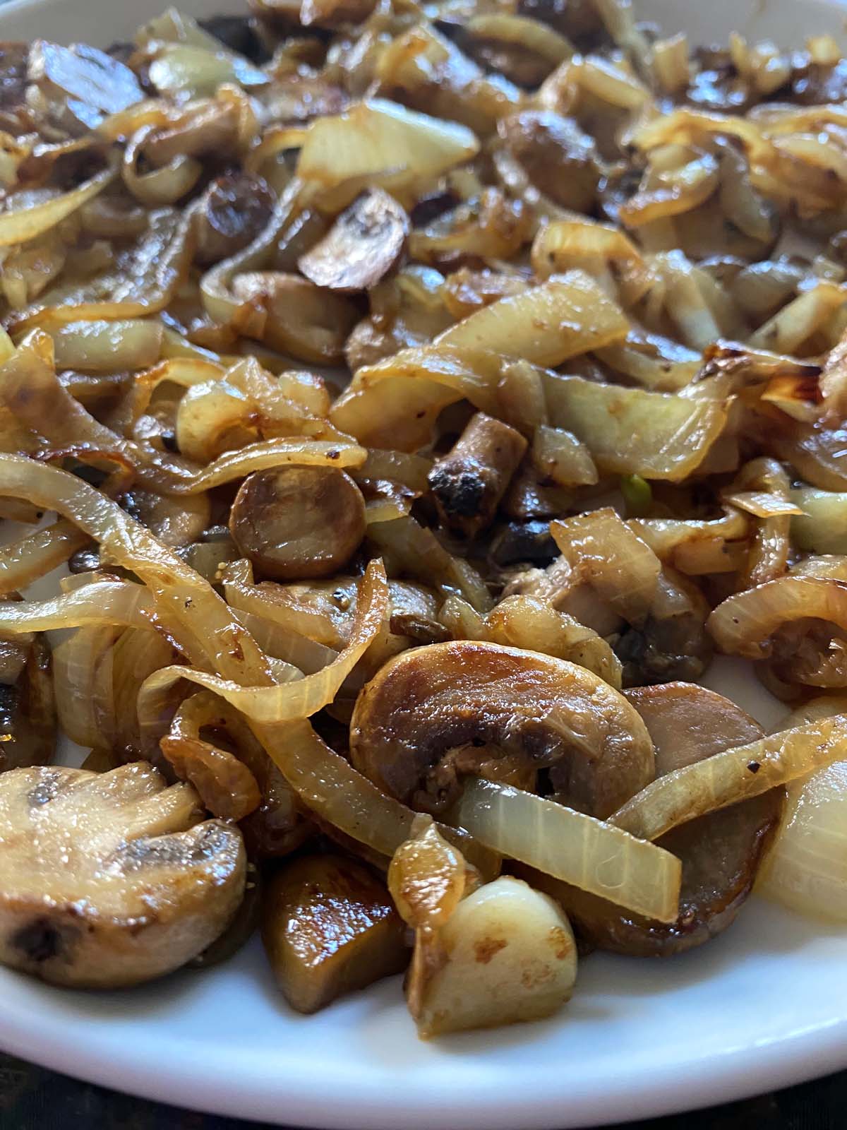 Fried Mushrooms And Onions – Melanie Cooks