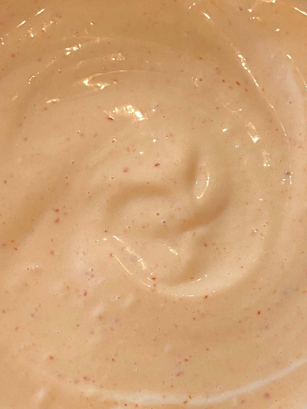 Sriracha spicy mayo.