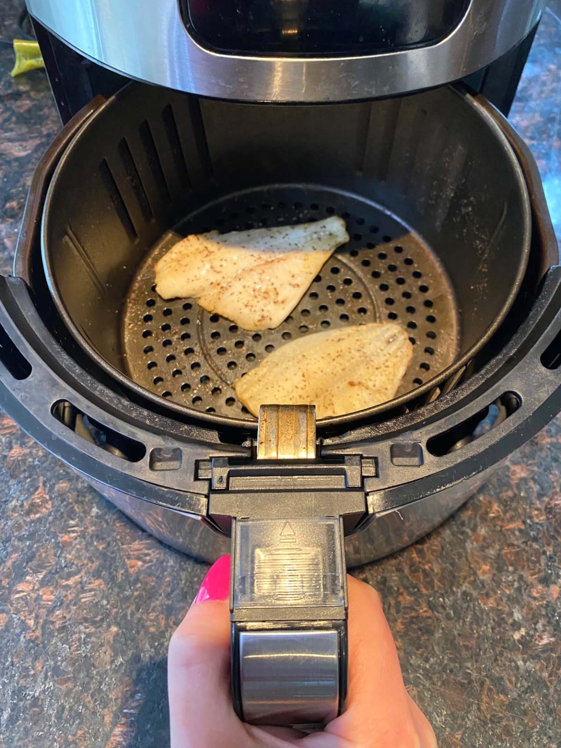 Air Fryer Flounder Fish Melanie Cooks