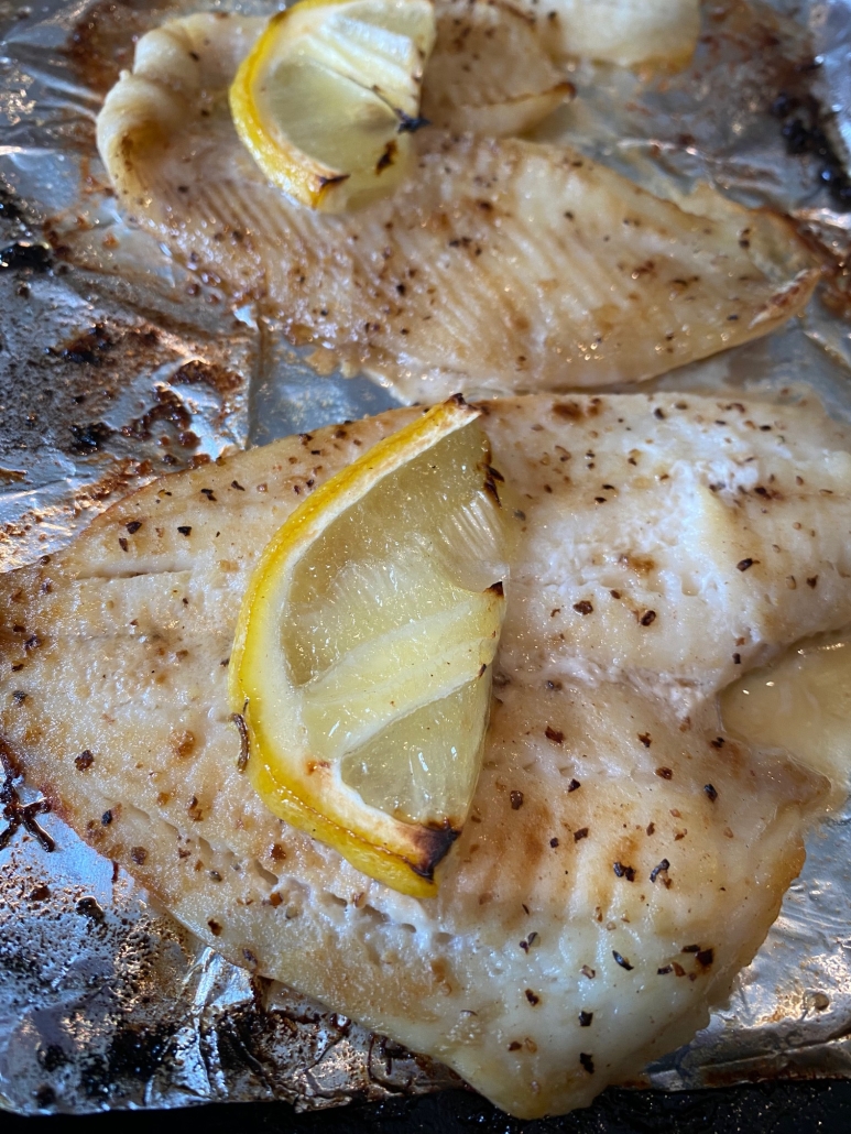 easy dinner recipe Broiled Flounder
