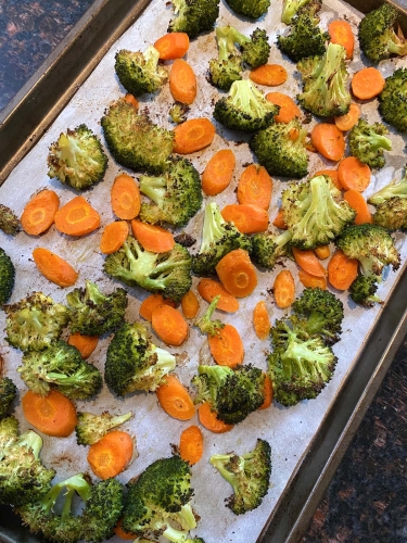 Roasted Broccoli And Carrots (6)