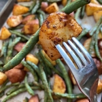 Roasted Potatoes And Green Beans (6)