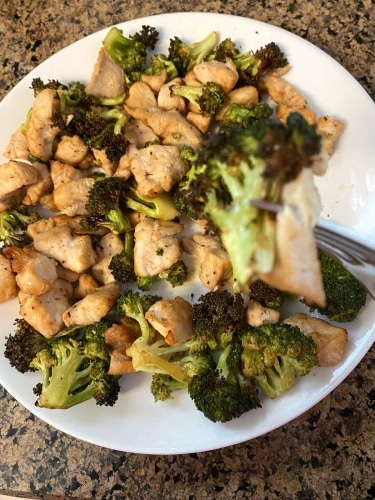 Air Fryer Chicken And Broccoli (7)