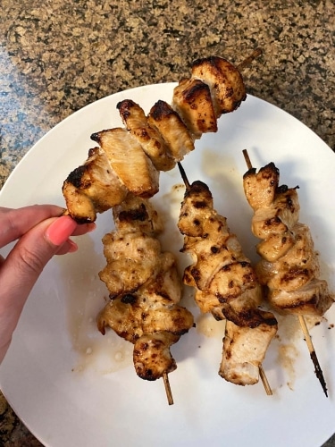 Air Fryer Chicken Kabobs (5)