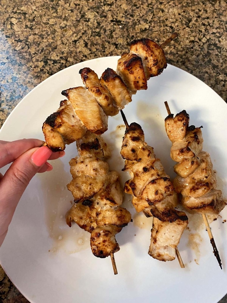 Air Fryer Chicken Kabobs