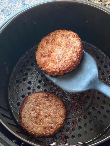 Air Fryer Impossible Burgers (4)