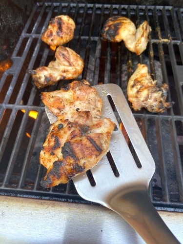 Grilled Boneless Chicken Thighs (4)