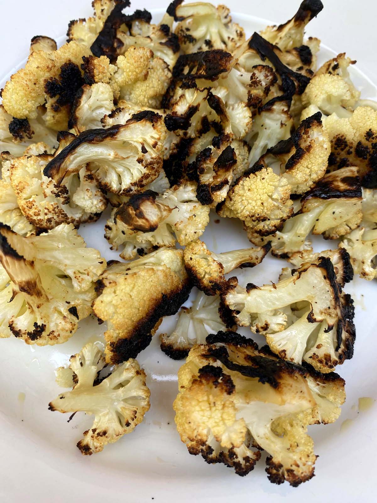 Grilled Cauliflower Florets In Foil Melanie Cooks