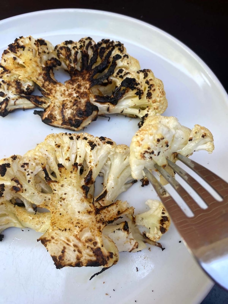 Grilled Cauliflower Steaks