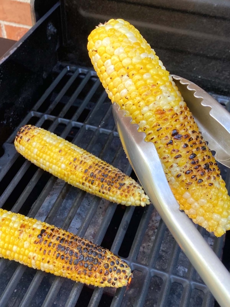 Grilled Corn On The Cob (No Husk)