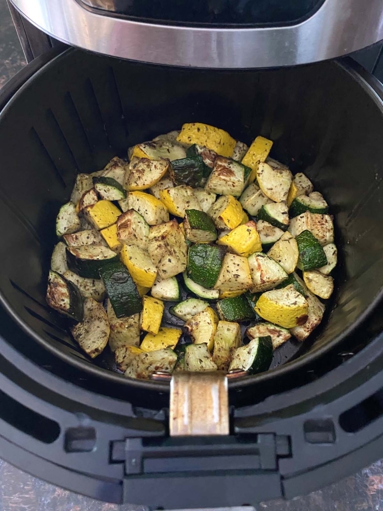 Air Fryer Zucchini And Squash Melanie Cooks