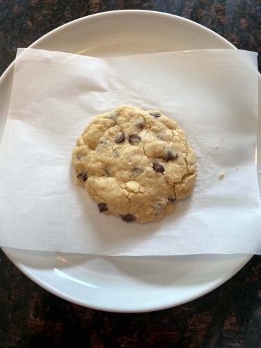 Microwave Chocolate Chip Cookie (1)