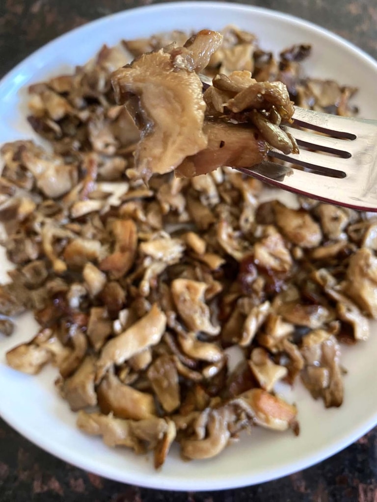 Pan Fried Oyster Mushrooms