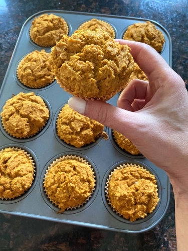 Pumpkin Muffins With Cake Mix (6)