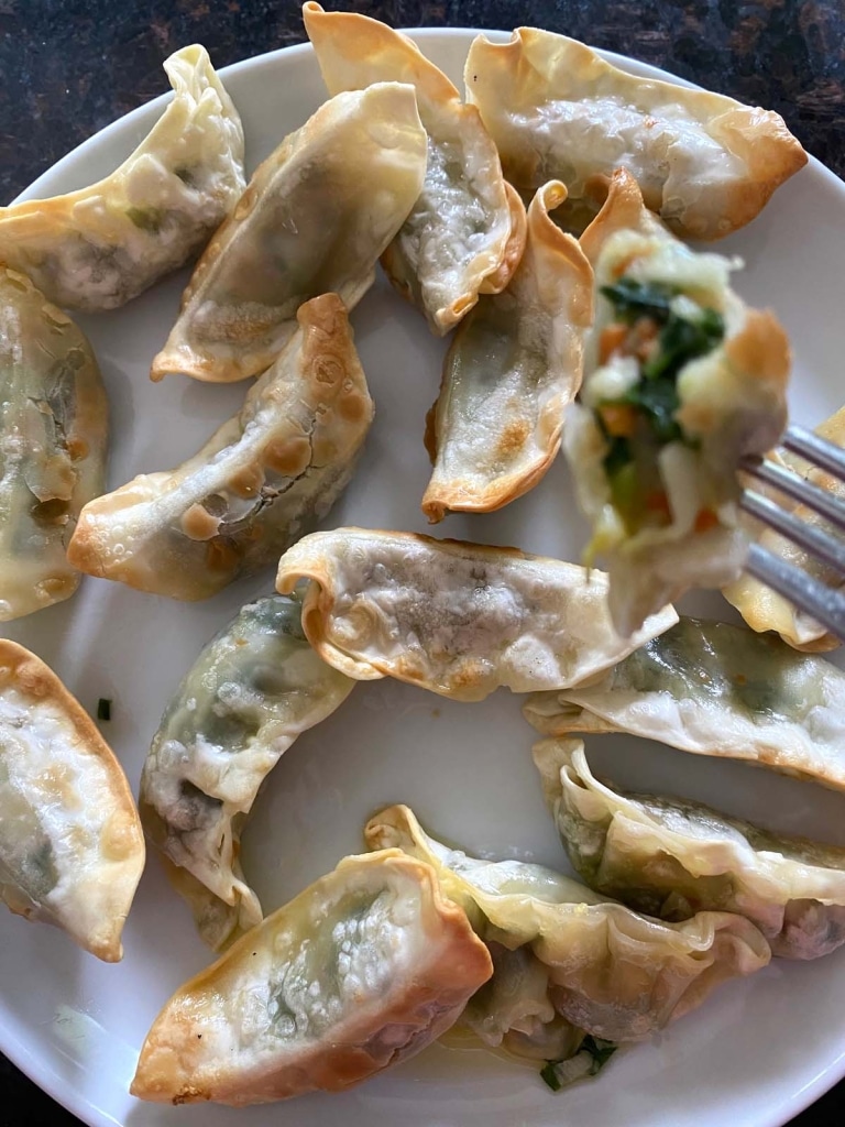 Trader Joe’s Gyoza In The Air Fryer Melanie Cooks