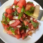 Watermelon Tomato Salad (6)