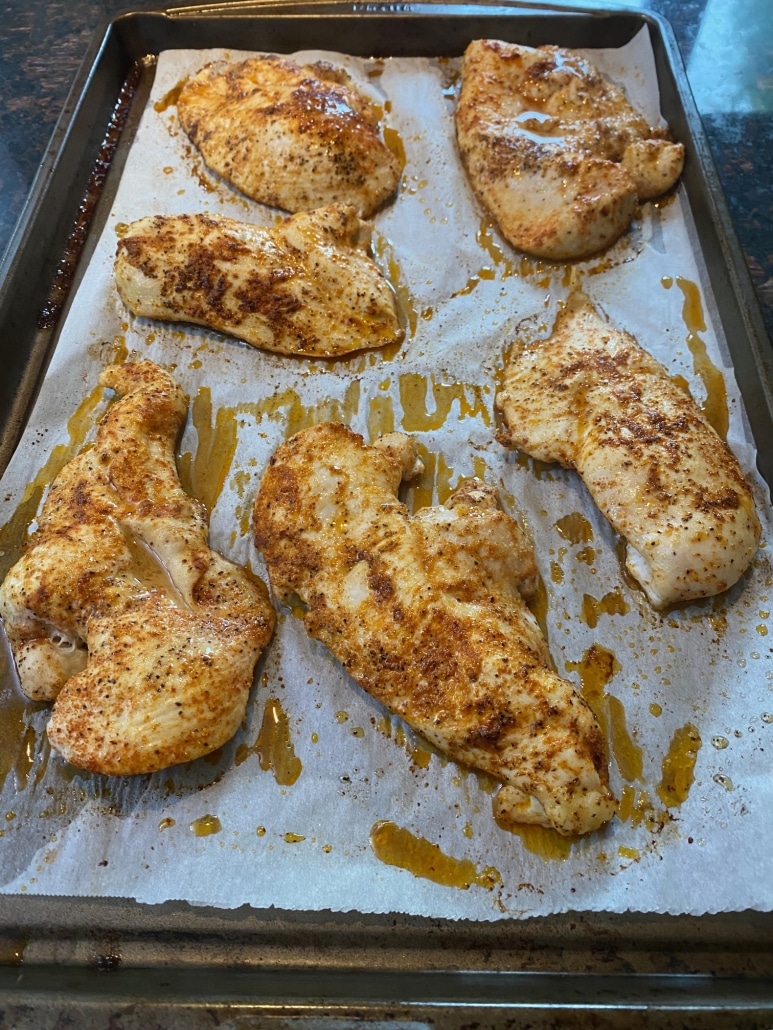 easy dinner oven baked chicken breasts