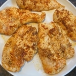 Baked Thin Sliced Chicken Breasts (6)