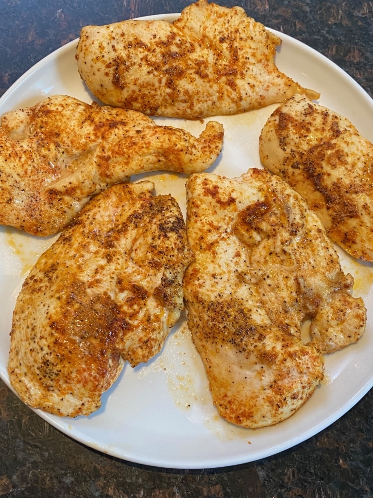 Baked Thin Sliced Chicken Breast