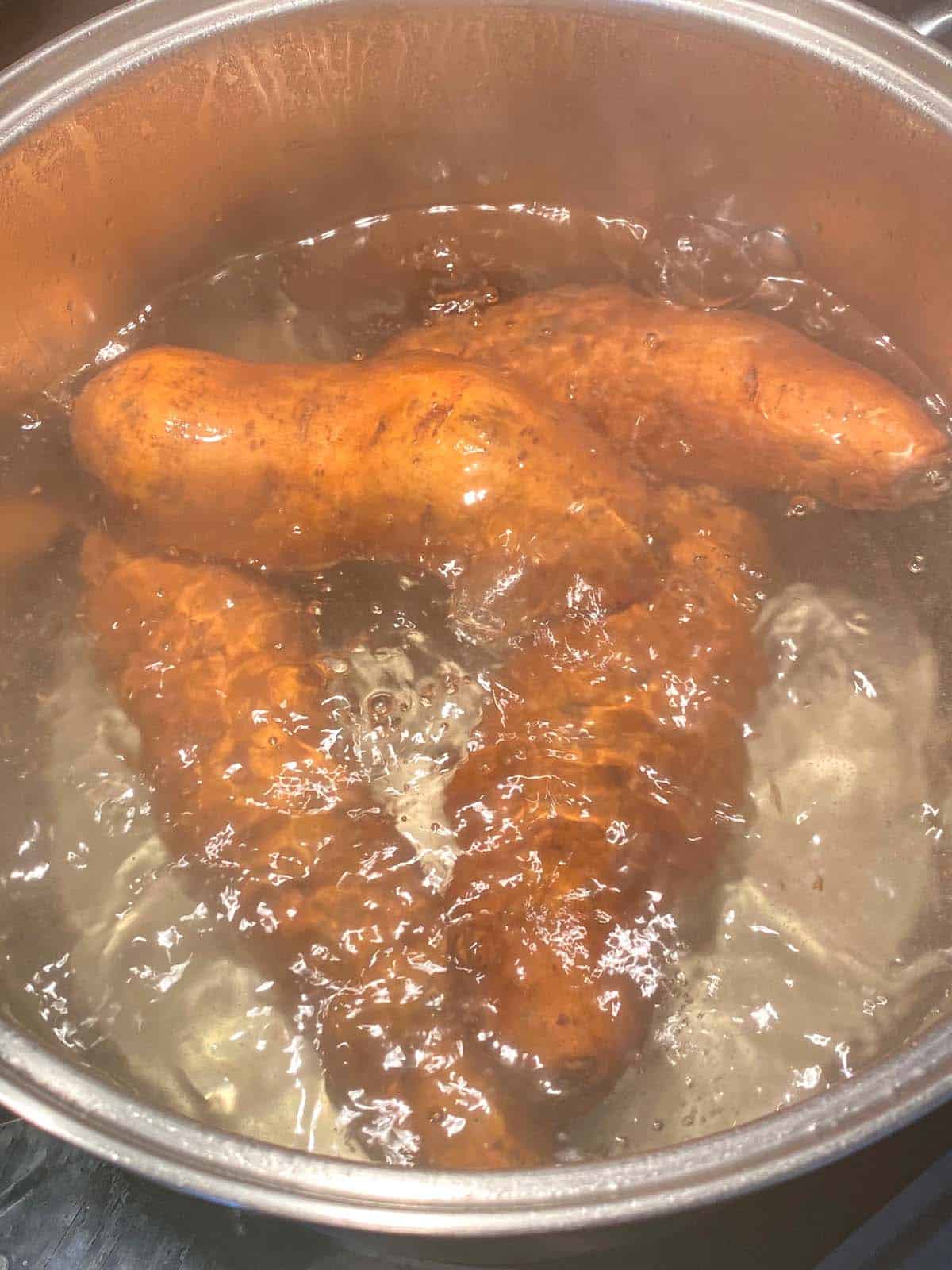 Boiled Sweet Potatoes – Melanie Cooks