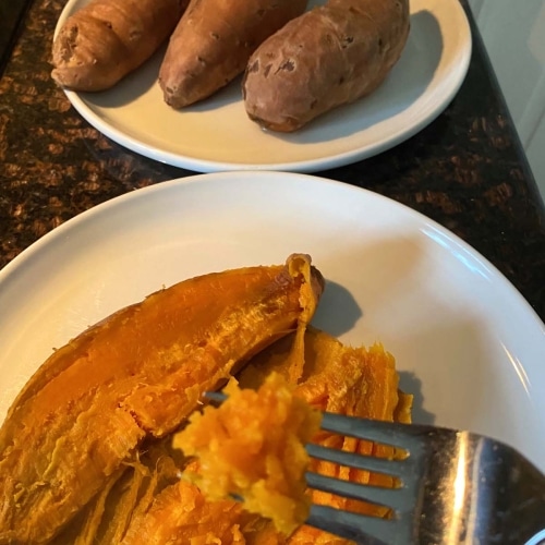 Boiled Sweet Potatoes – Melanie Cooks