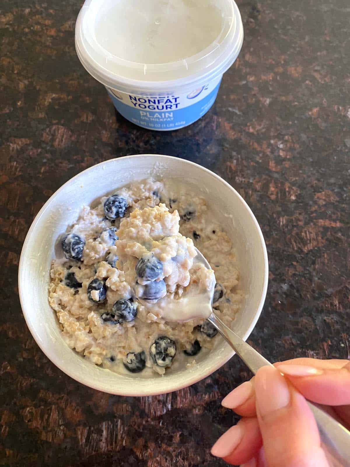 Greek Yogurt Oatmeal Melanie Cooks