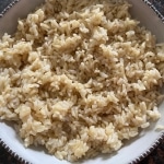 Perfect Brown Rice in a Rice Cooker • The Incredible Bulks