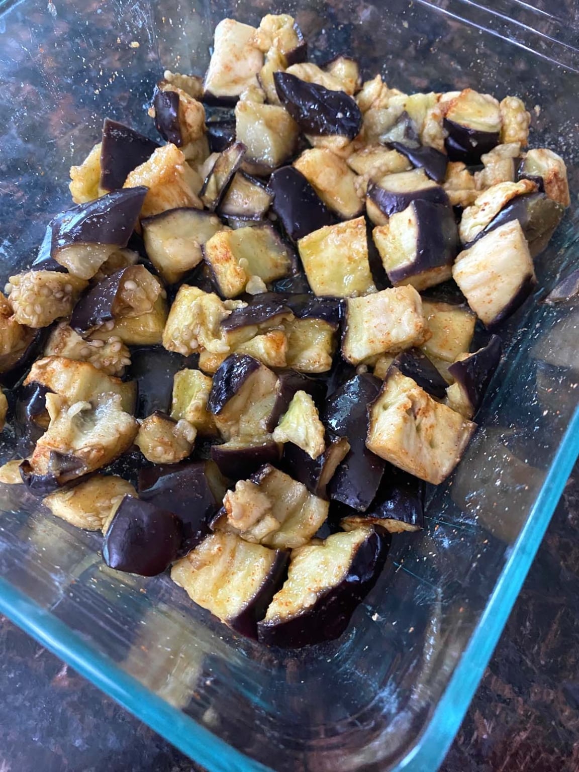 Microwave Eggplant Melanie Cooks