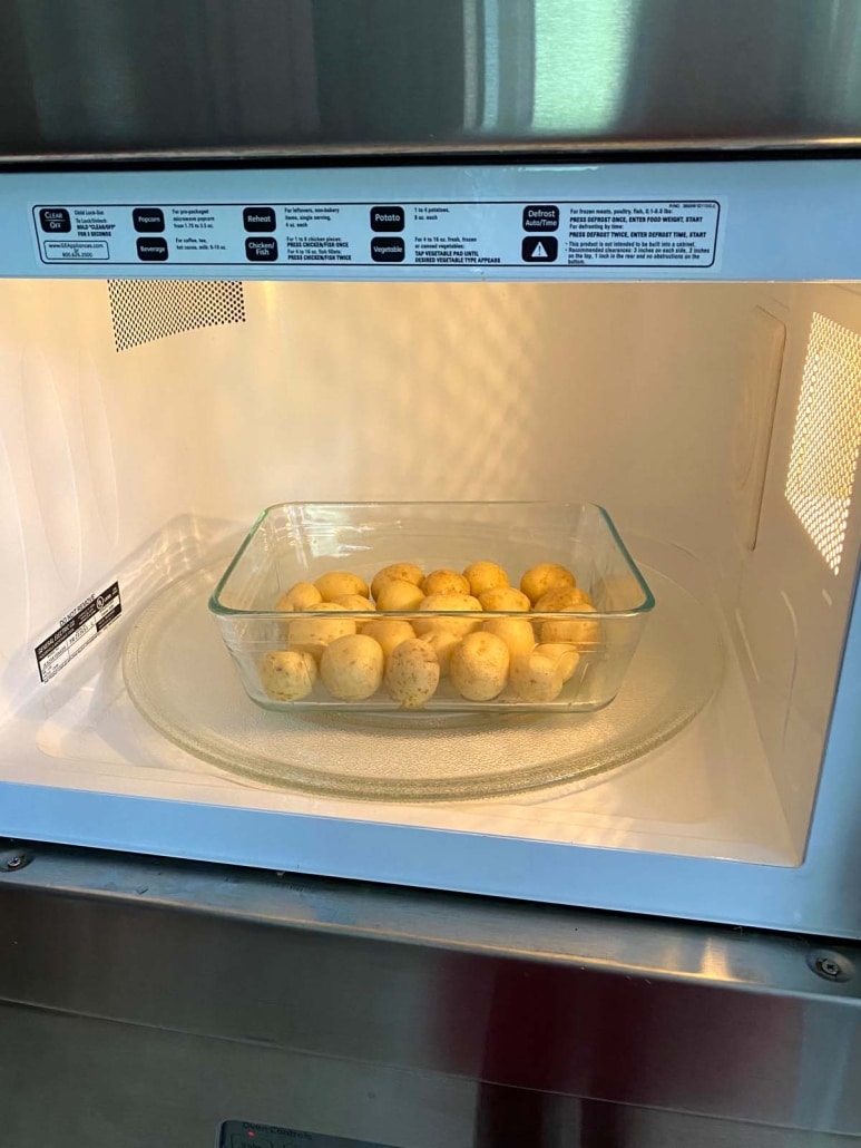 Microwave Small Potatoes – Melanie Cooks