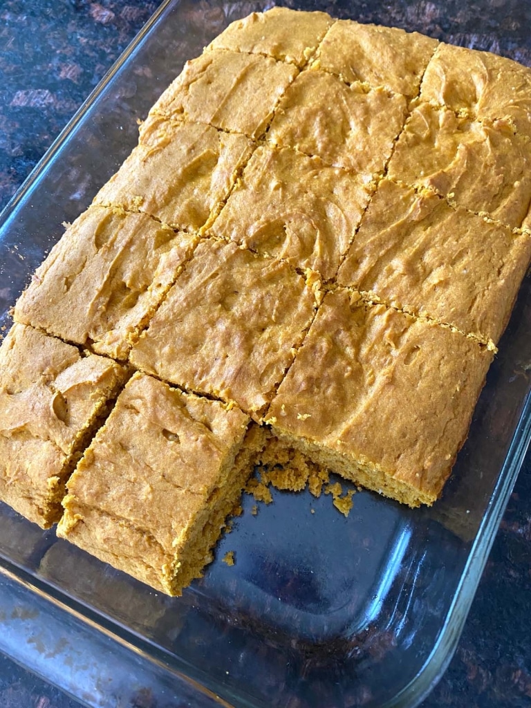 3 Ingredient Pumpkin Dump Cake With Cake Mix