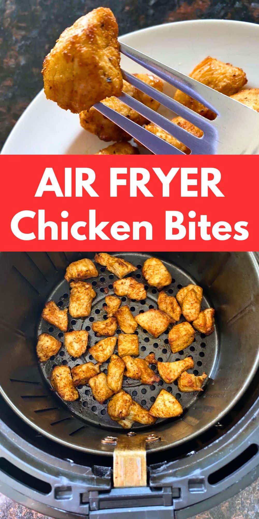 Air Fryer Chicken Bites Melanie Cooks