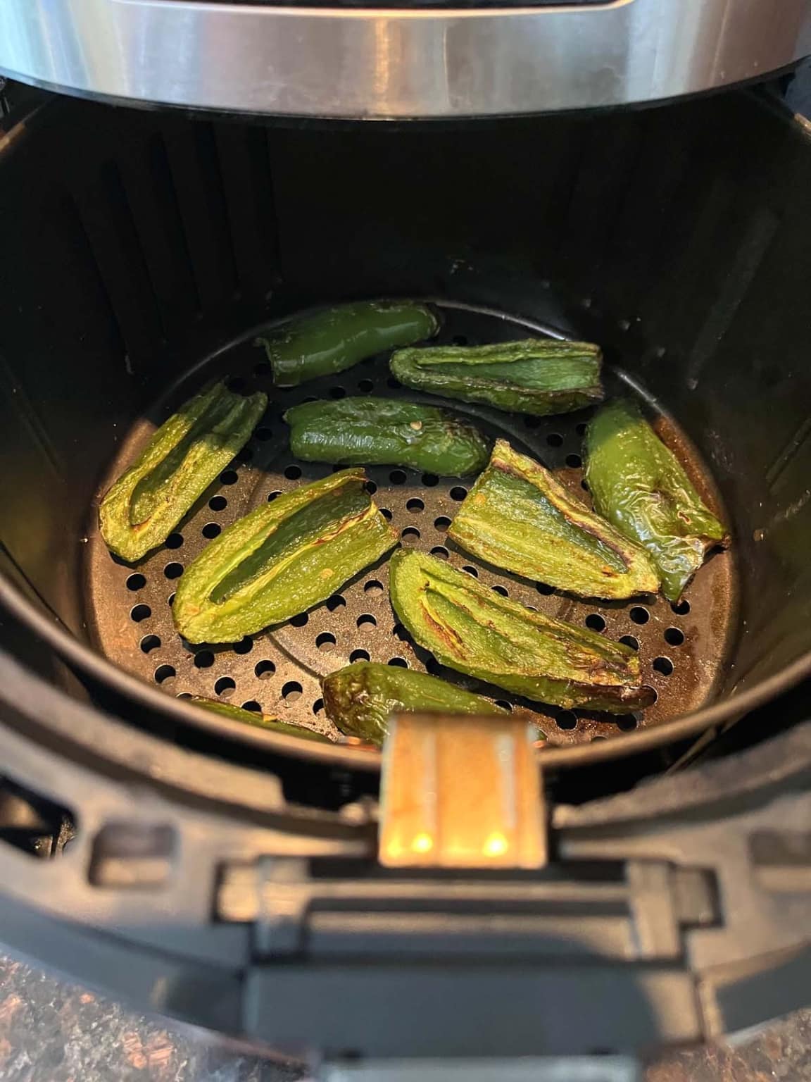 Air Fryer Roasted Jalapenos Melanie Cooks