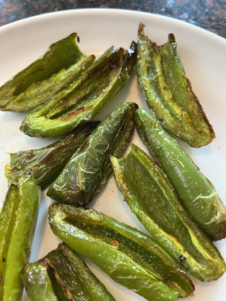 Air Fryer Roasted Jalapenos