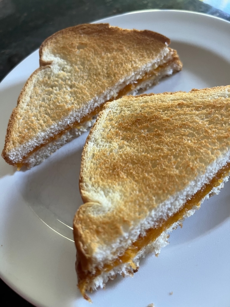 Microwave Grilled Cheese - The Short Order Cook