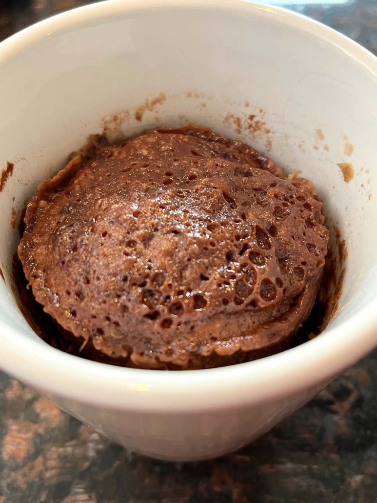 easy dessert Nutella Mug Cake