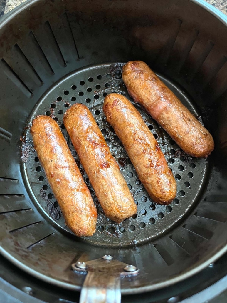 easy vegetarian dinner Air Fryer Beyond Sausage