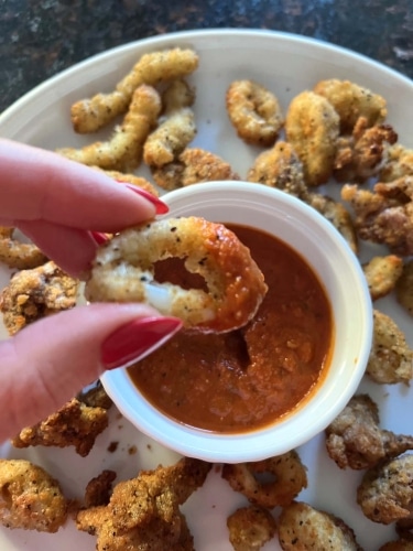 Air Fryer Frozen Calamari (12)