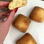 Air Fryer Frozen Dinner Rolls (8)