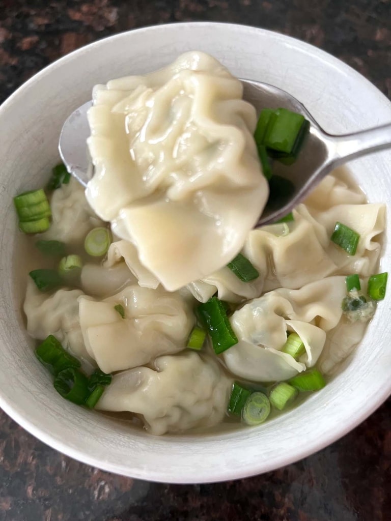 Dumpling Soup With Potstickers Or Wontons