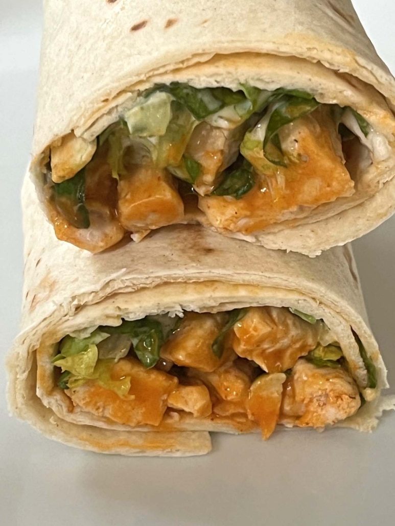 quick and easy dish Buffalo Chicken Wrap