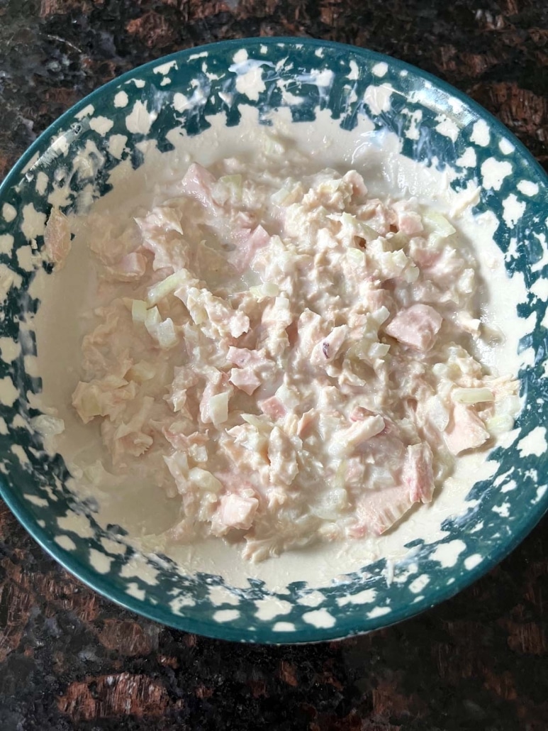 bowl of Greek Yogurt Tuna Salad