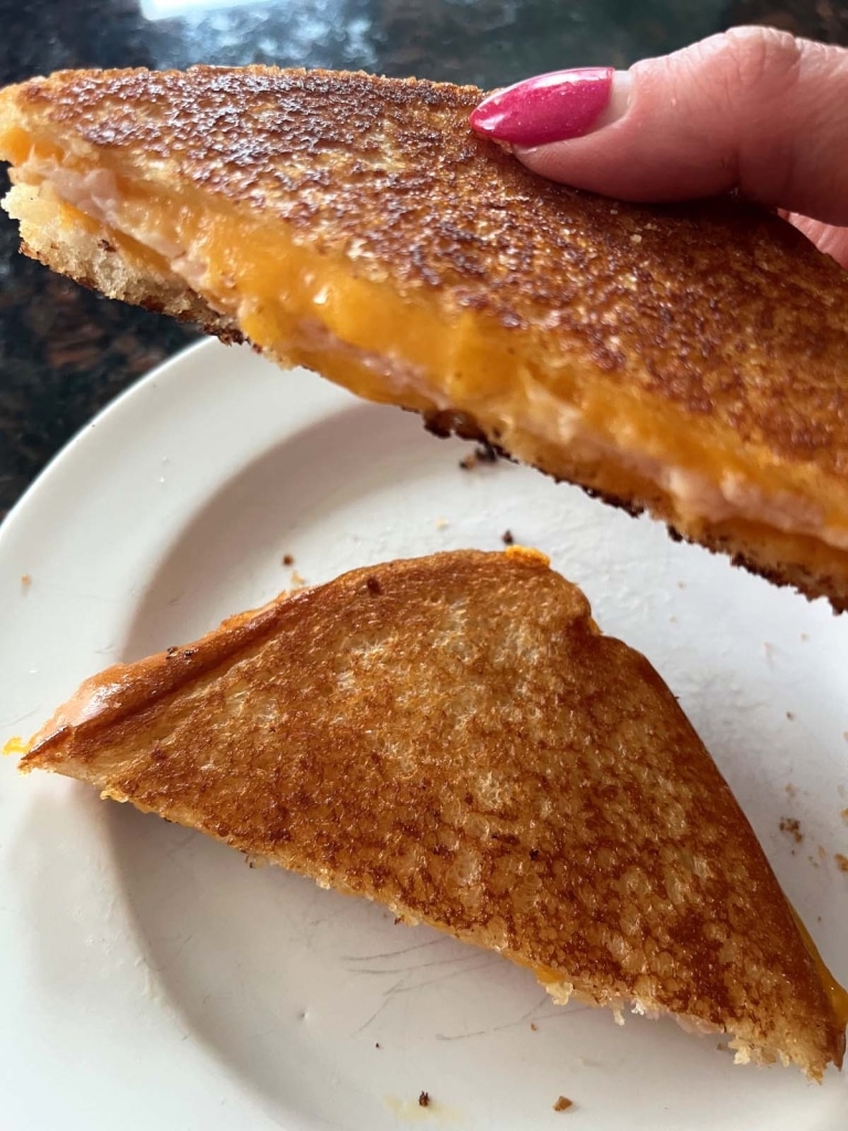 Grilled Turkey And Cheese Sandwich