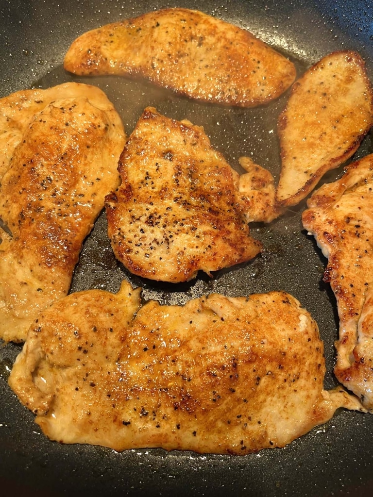 Pan Fried Thin Chicken Cutlets Recipe – No Breading, Simple & Healthy